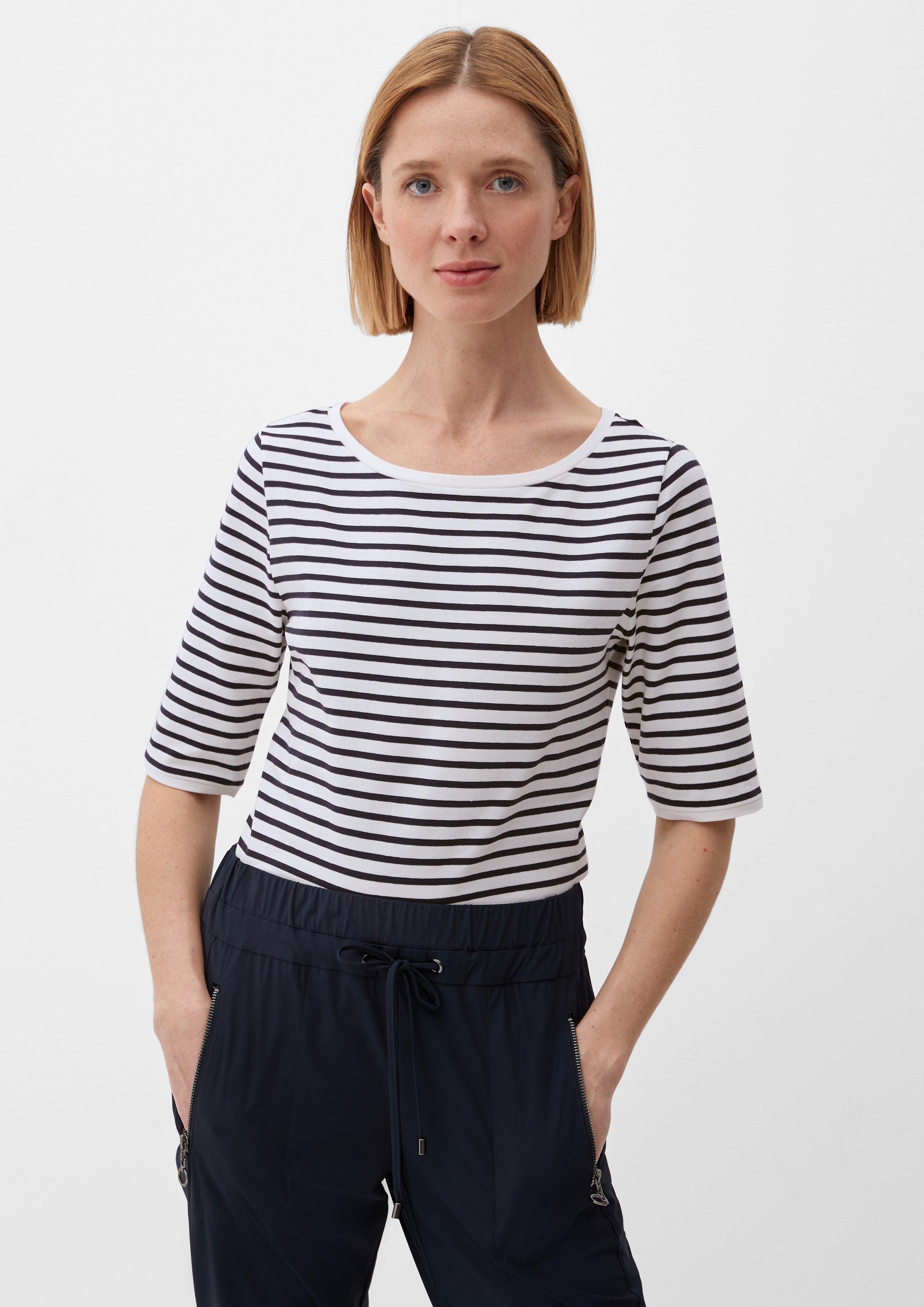 Jerseyshirt mit Ringelmuster  2130545-02G0