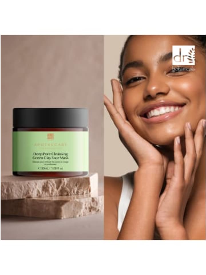 Dr Botanicals Porenreinigende Gesichtsmaske aus grüner Tonerde 50ml günstig kaufen onesize
