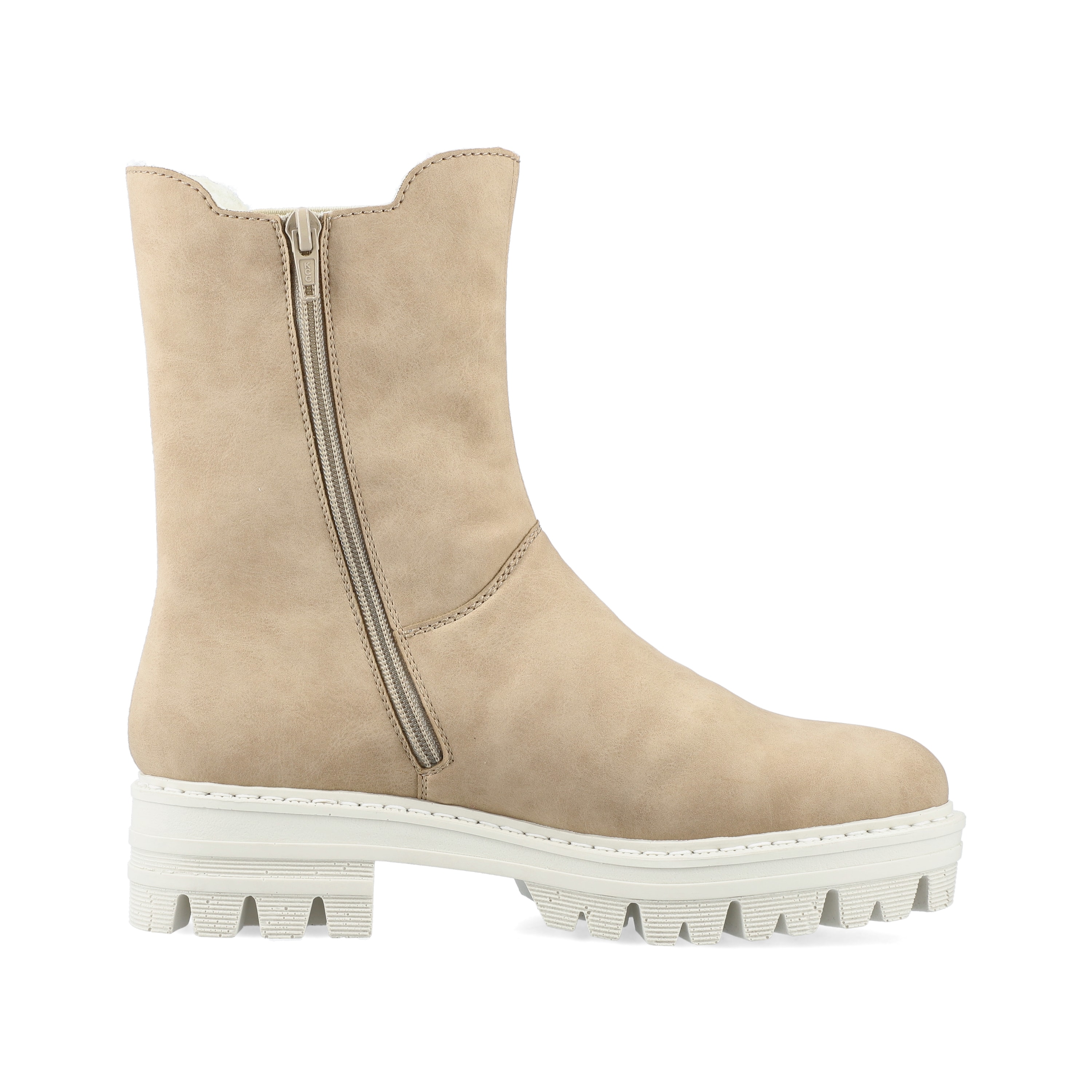 Rieker Damen Chelsea Boots sandbeige