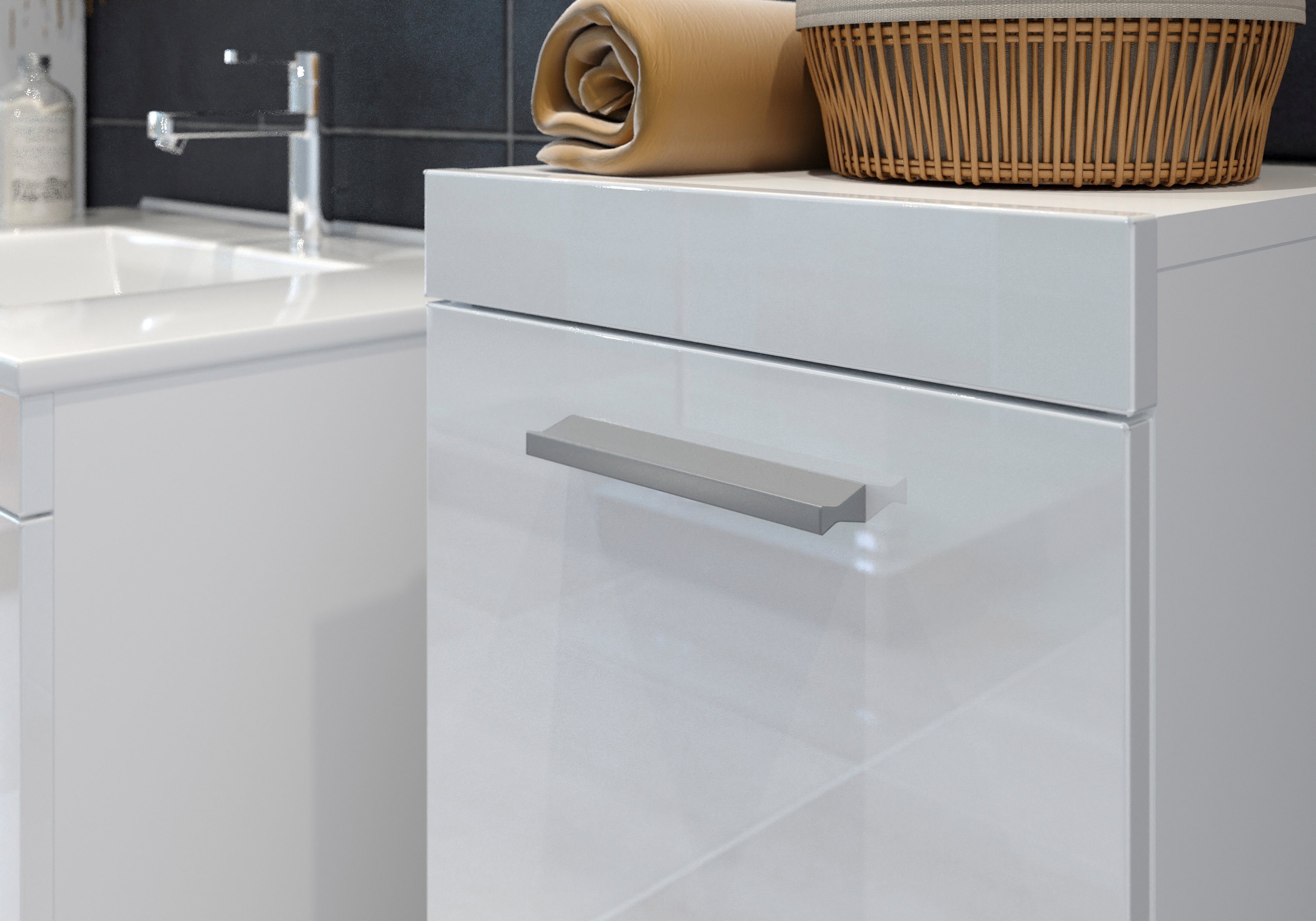 welltime Badezimmer-Set Dormoletto, (4-St), Badmöbel, 4-tlg.