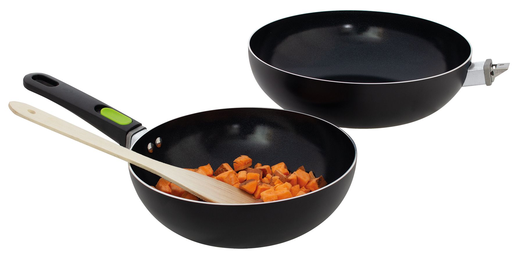 Eurotrail Aluminium 24cm Wok Pfanne