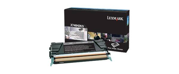 Lexmark Tonerkartusche Original X746H2KG Schwarz