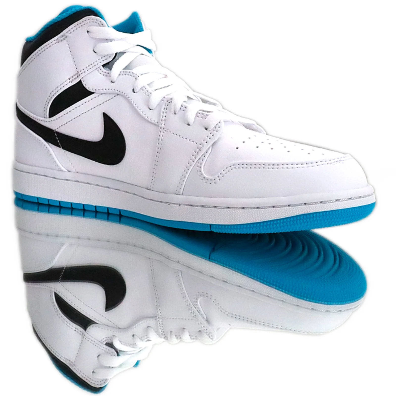 Jordan 1 Mid Laser Blue