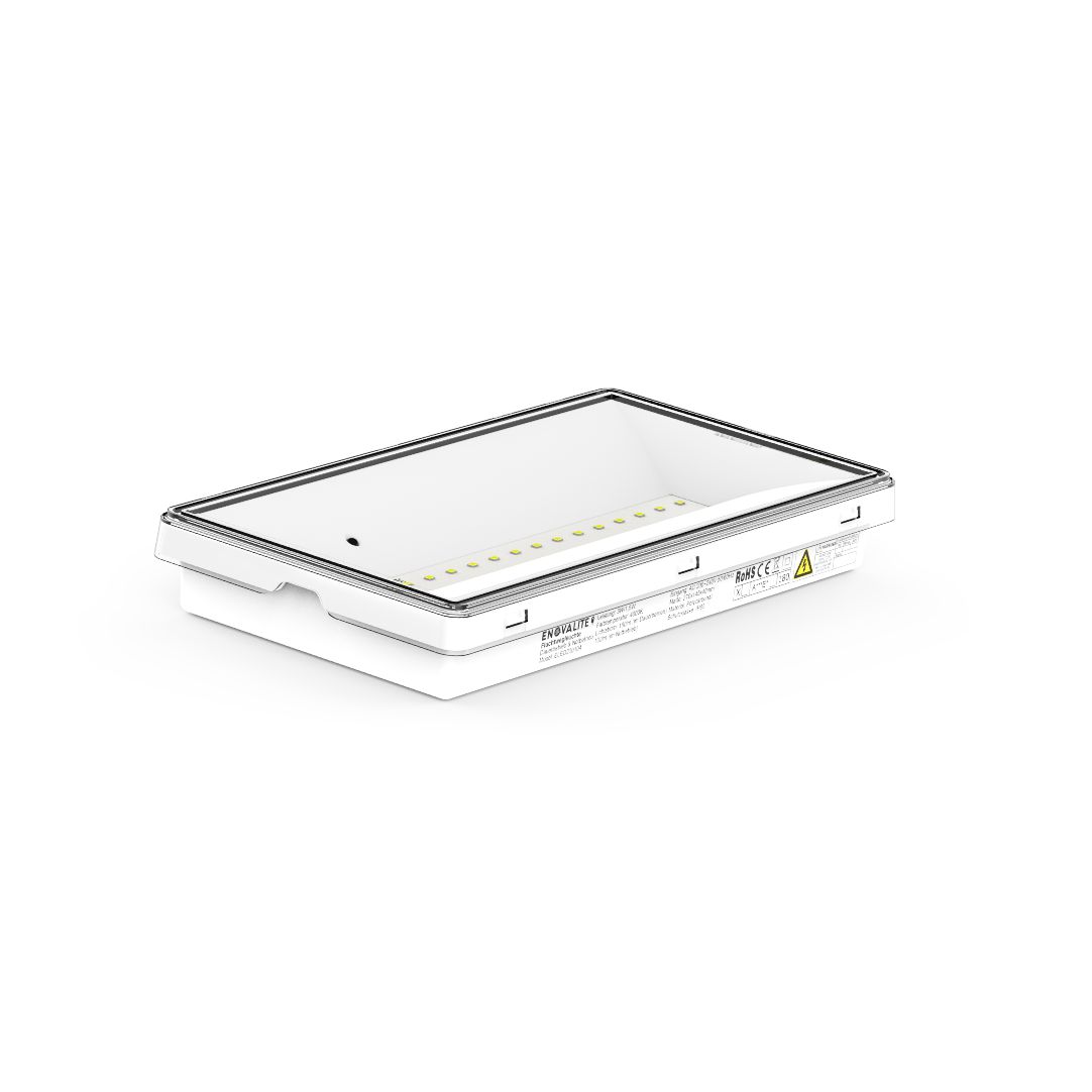 ENOVALITE LED-Fluchtwegleuchte Ein- und Aufbau