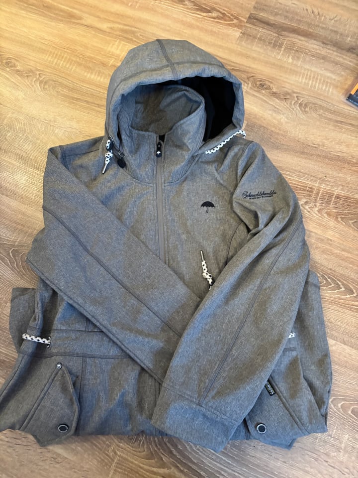 Schmuddelwedda Softshellmantel in Grau günstig kaufen XL