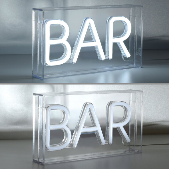 LED-Neon-Schild Bar