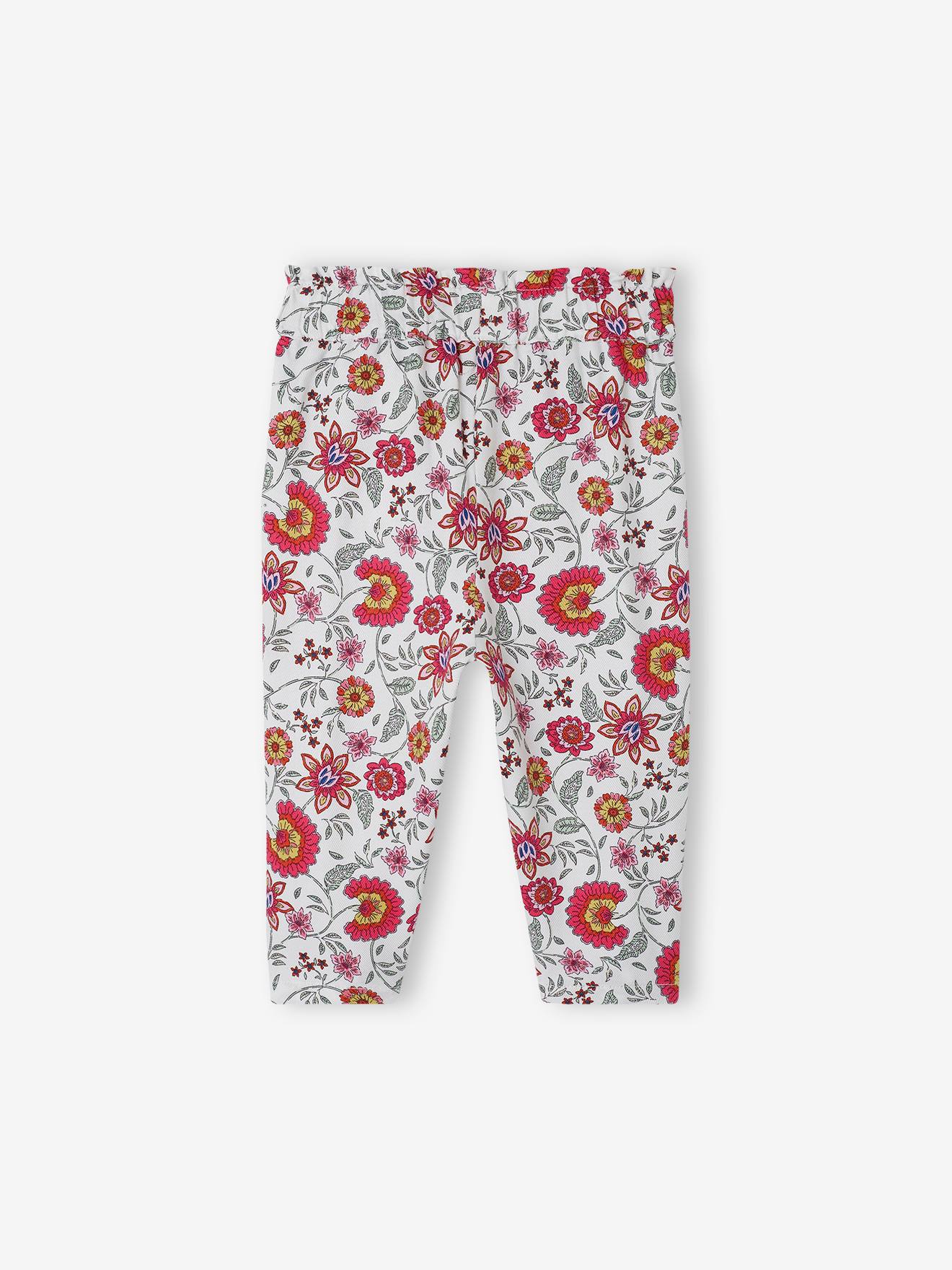 Vertbaudet Baby Hose mit Dehnbund - wollweiß