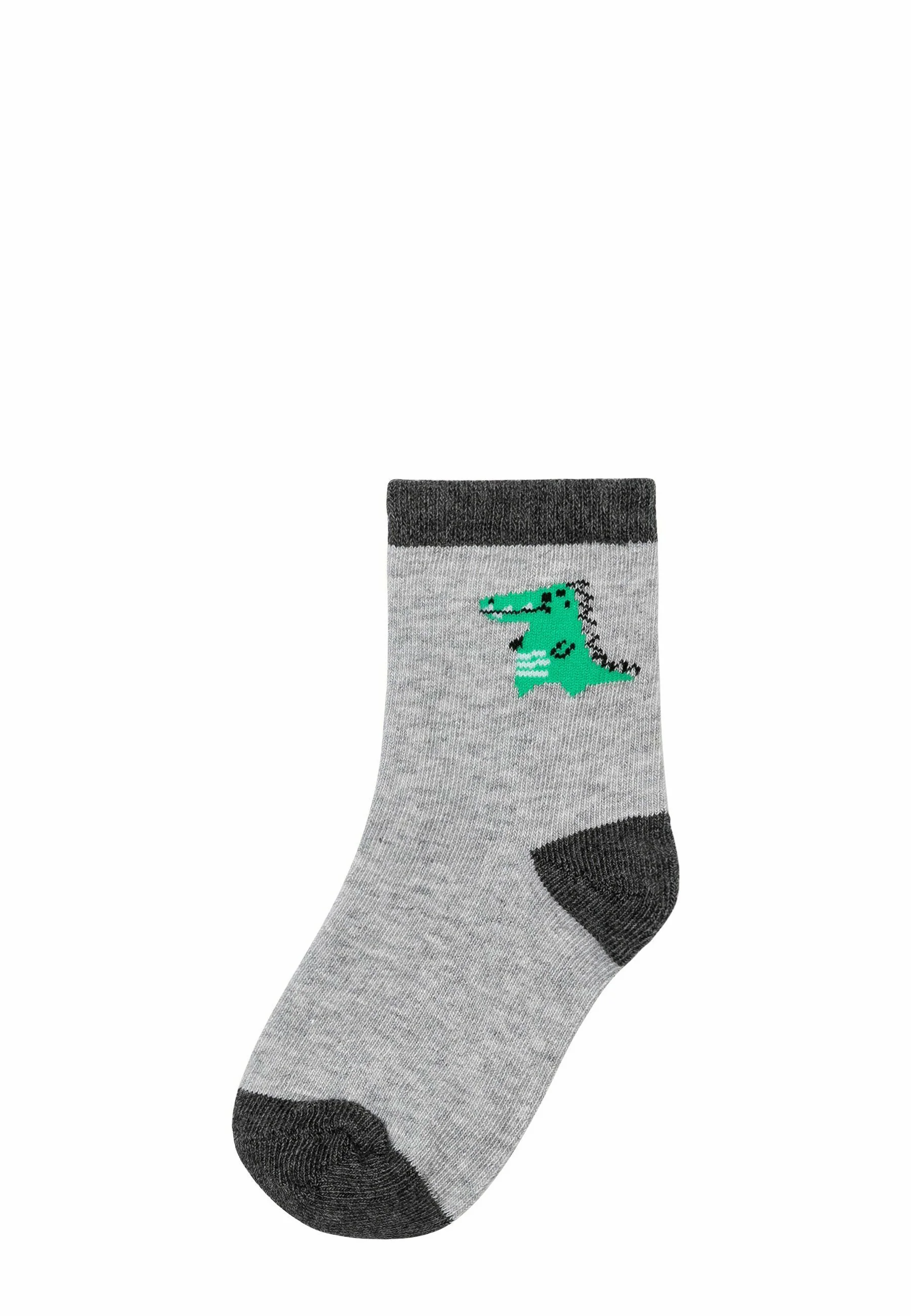MINOTI BRIGHT DINOSAURIO PAQUETE DE TRES - Calcetines