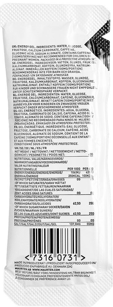 Maurten Gel 100 Caf 100 Energiegel + Koffein 40g kaufen | Bike-Discount