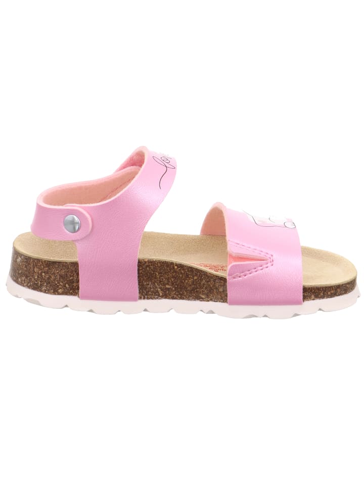 superfit Tieffußbett Sandale FUSSBETTPANTOFFEL in Rosa günstig kaufen