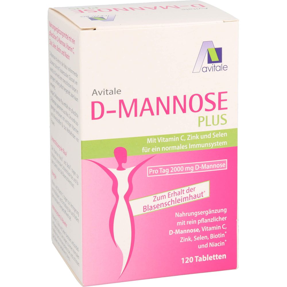 D-MANNOSE PLUS 2000 mg Tabl.m.Vit.u.Mineralstof.