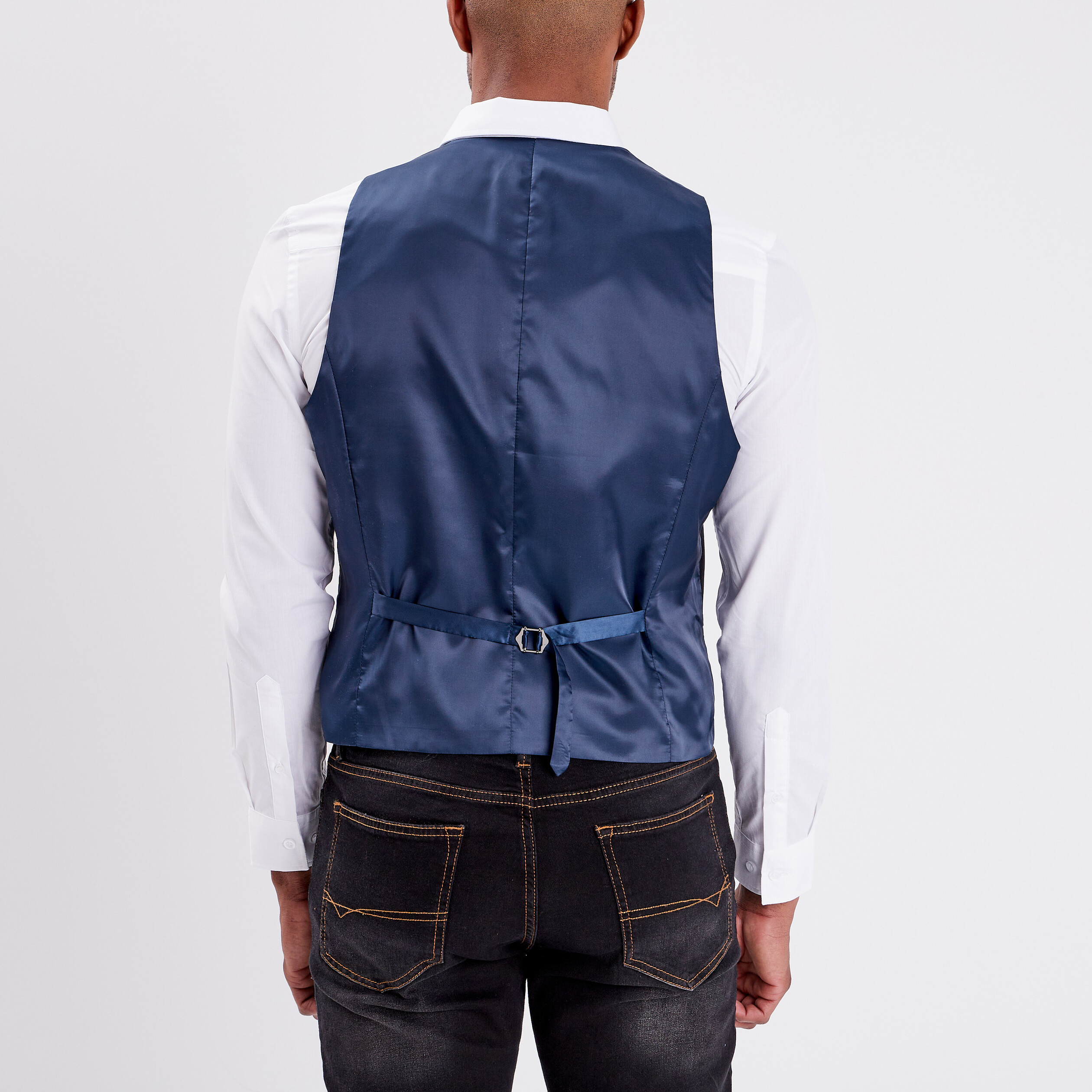 Gilet de costume sans manches bleu homme | La Halle