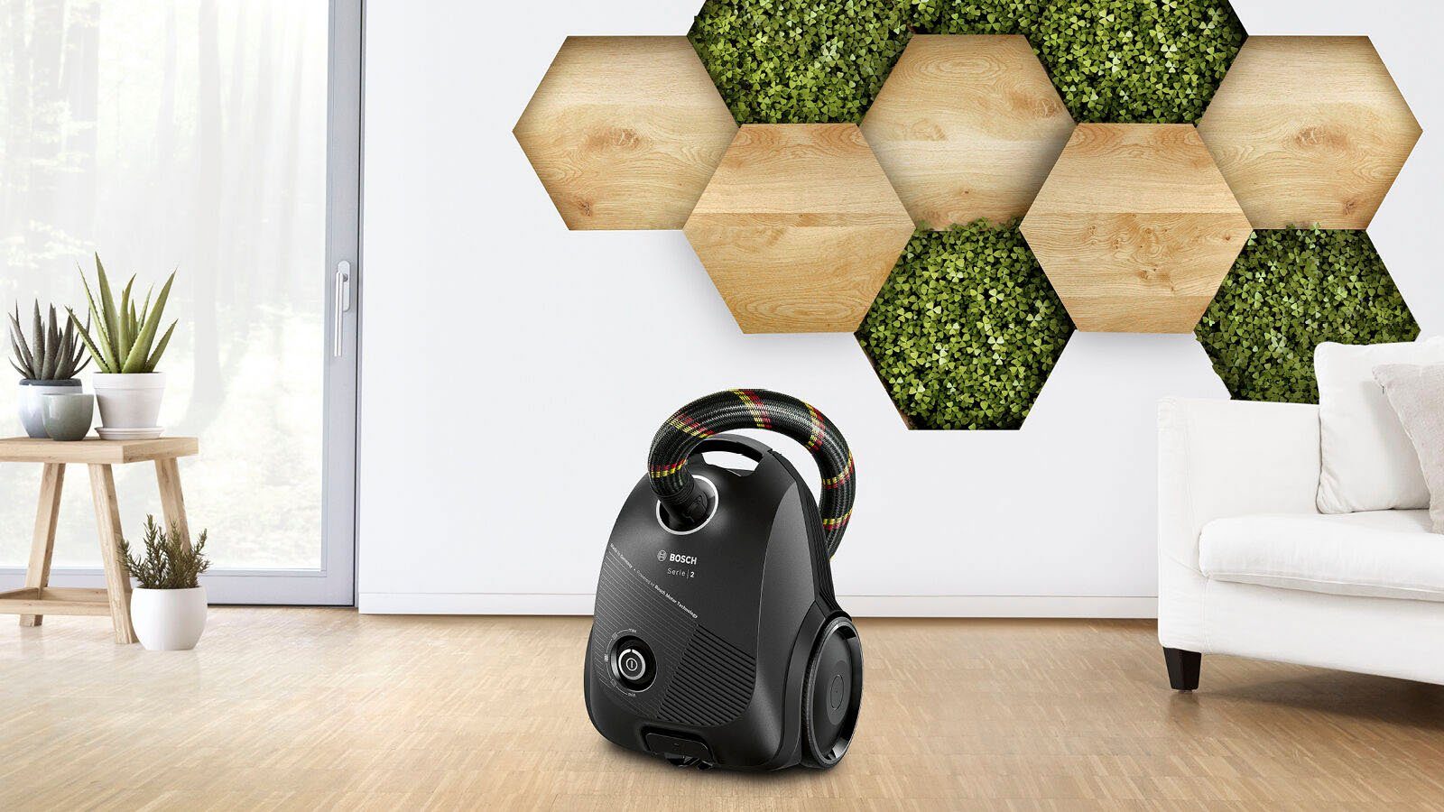 BOSCH Bodenstaubsauger BGDS2CHAMP, 600 W, mit Beutel