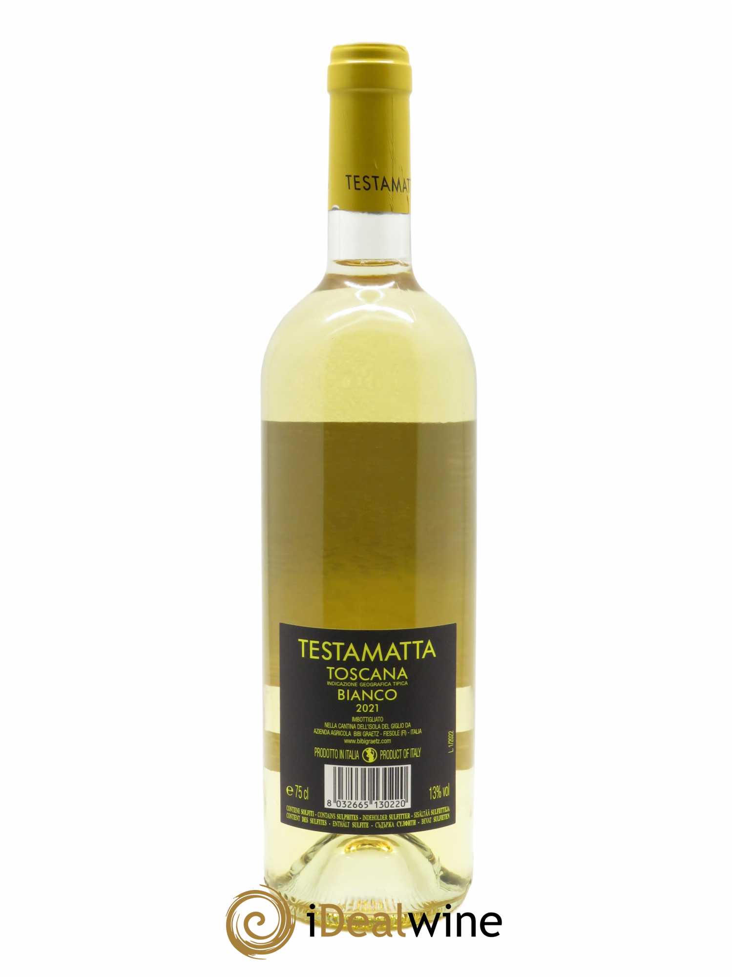 Toscana IGT Testamatta Bibi Graetz (CBO à partir de 6 BTS) 2021 - Lot de 1 Bouteille