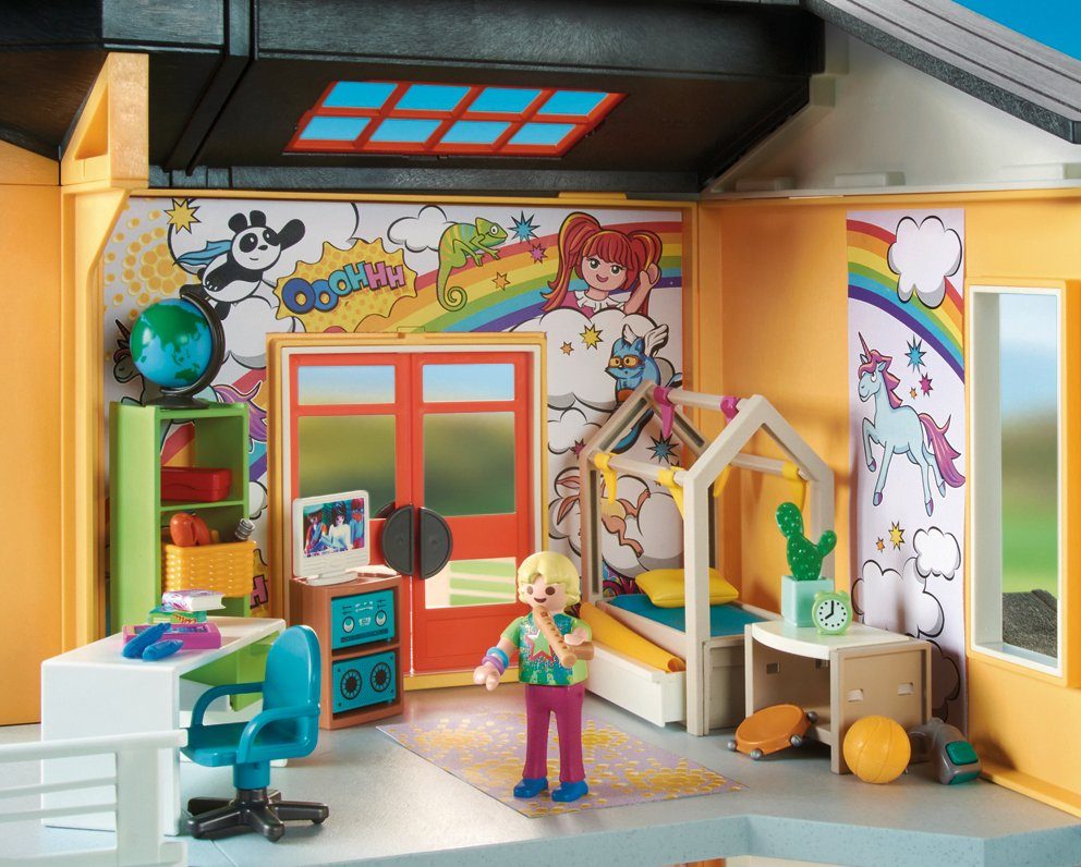 Playmobil® Konstruktions-Spielset Jugendzimmer (70988), City Life, (70 St), Made in Germany