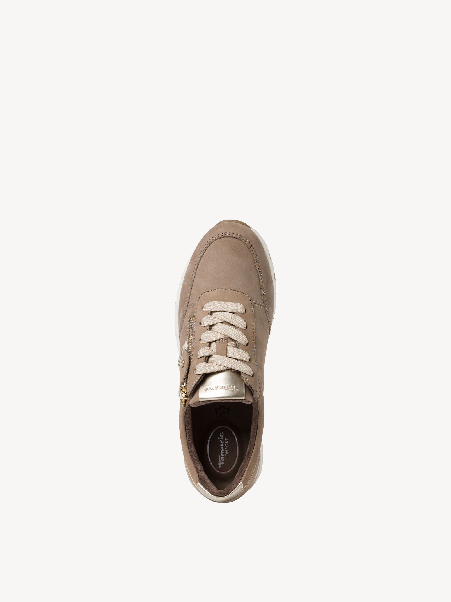 Basket en cuir - marron