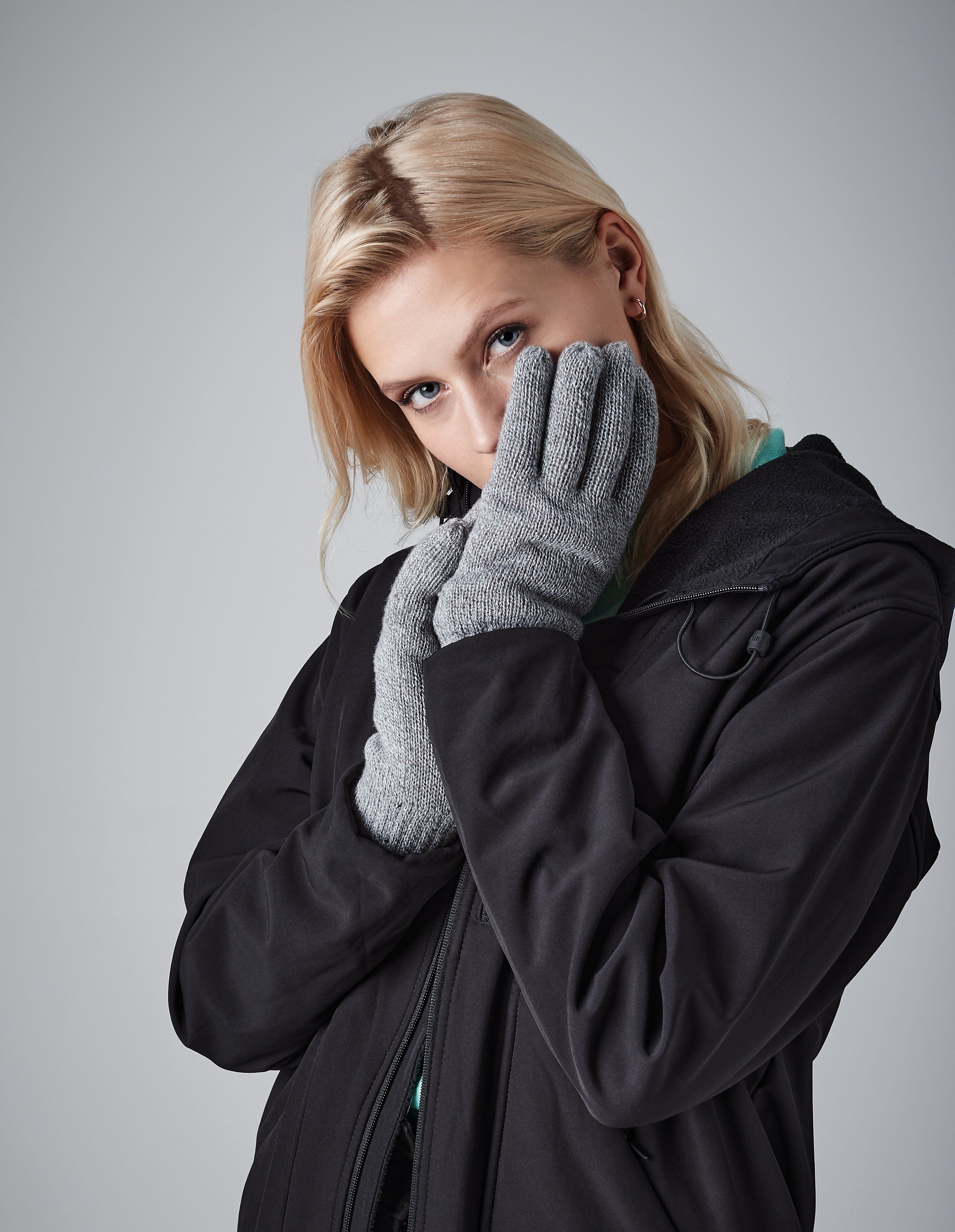 Beechfield® Strickhandschuhe Warme Damen Thinsulate Strickhandschuhe / Frauen Winter Handschuhe GR. S/M - L/XL, Thinsulat-Futter