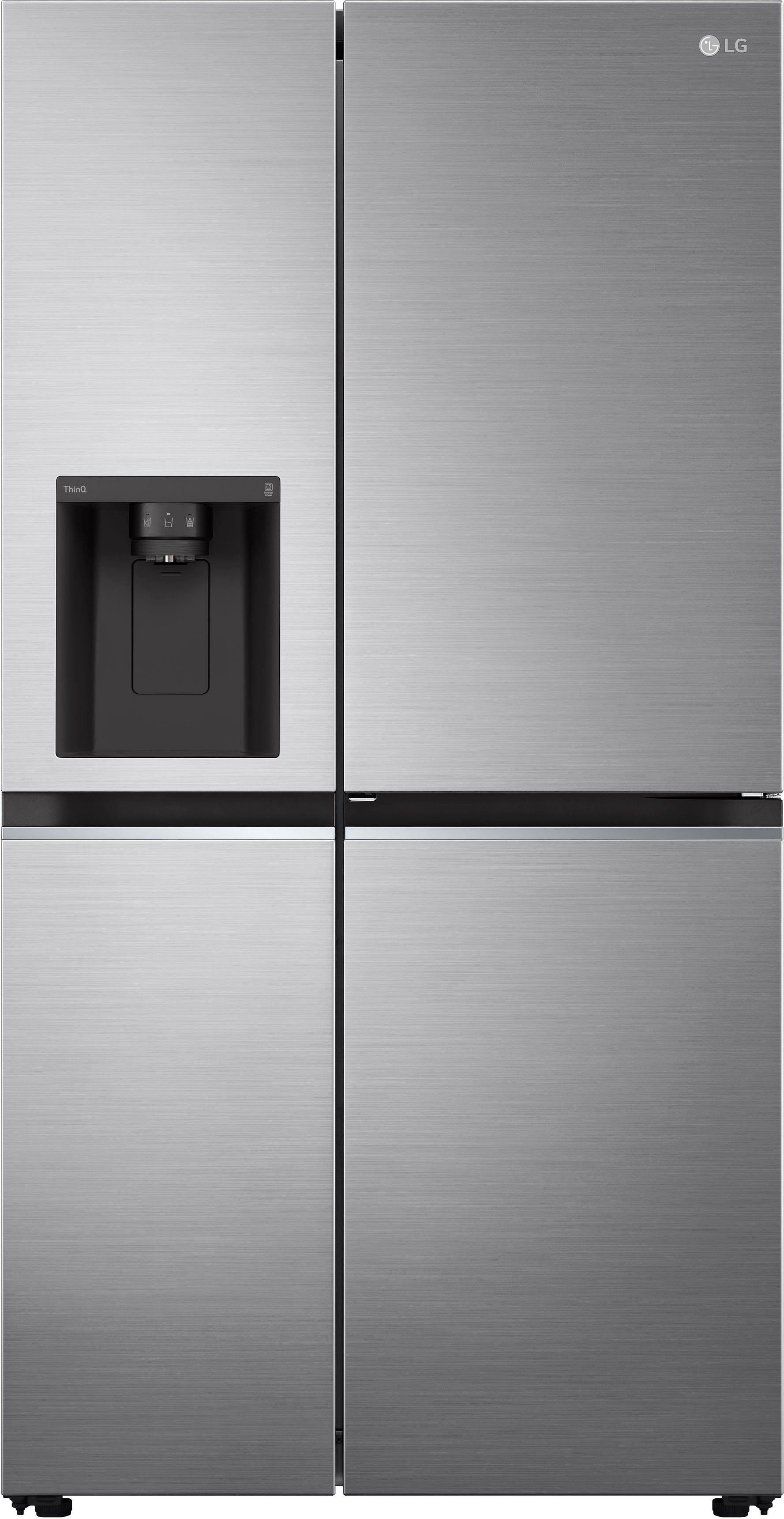 LG Side-by-Side GSJV71PZLE, 179 cm hoch, 91,3 cm breit, interner Wassertank - kein Festwasseranschuss nötig