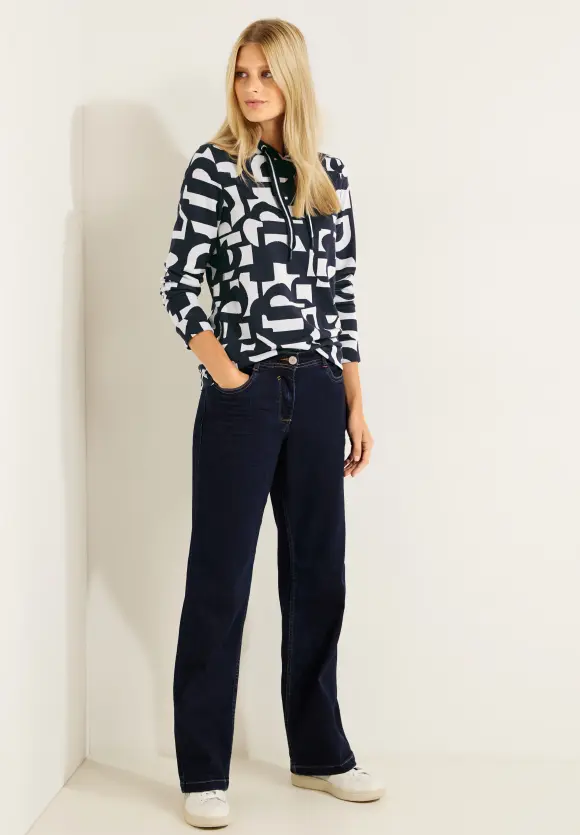 CECIL Kapuzenshirt mit Print