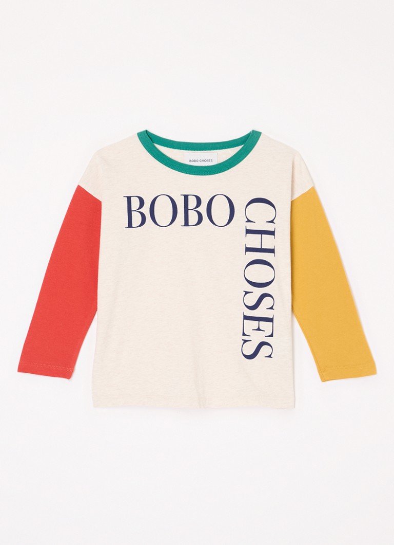 Cămașă cu mânecă lungă din bumbac organic BOBO CHOISIT