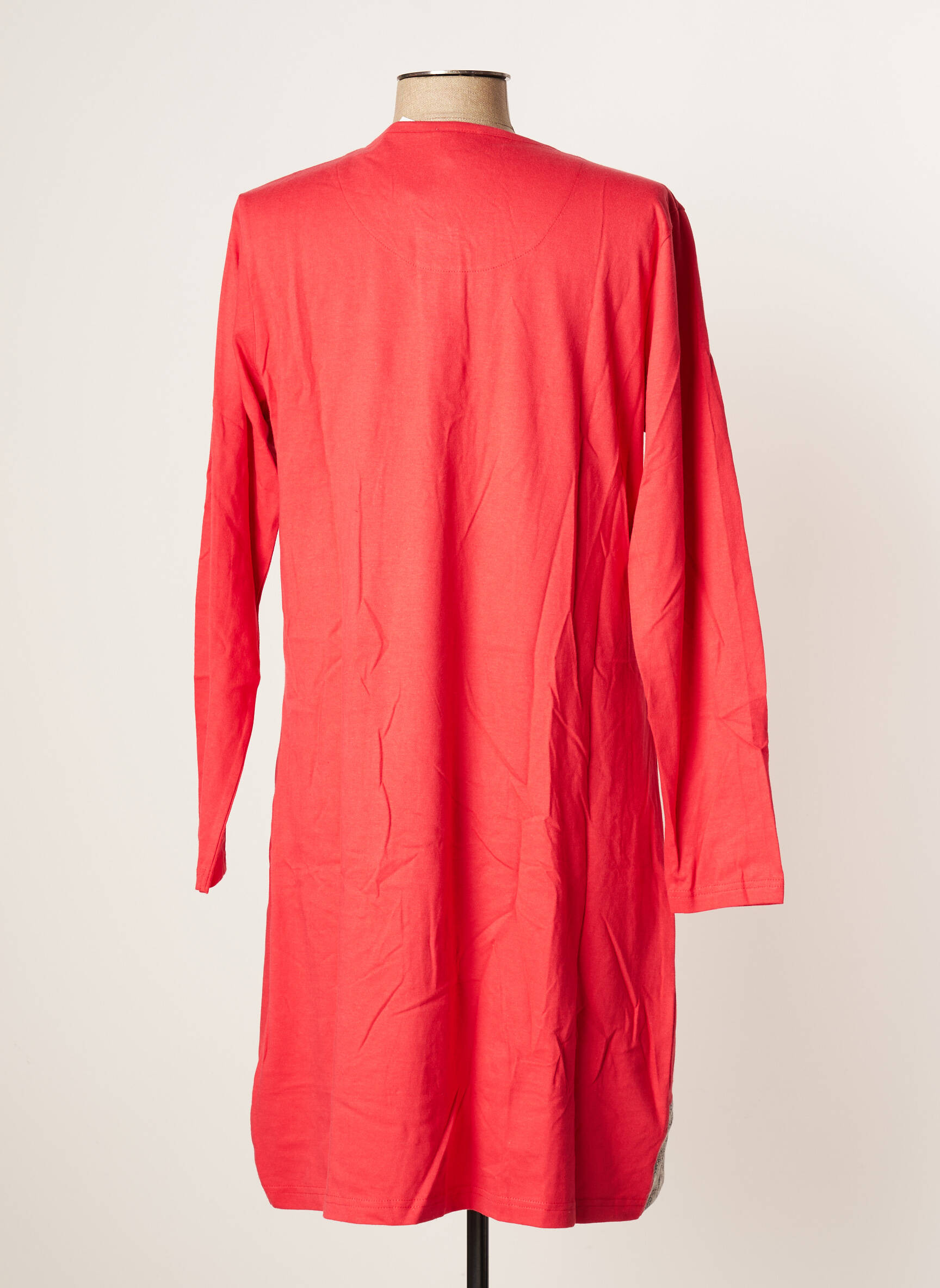 Rose Pomme Chemises De Nuit Femme couleur rouge