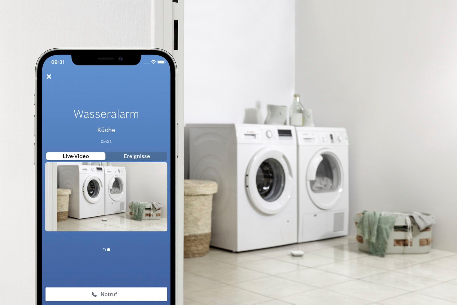 BOSCH Smart Home - Smarter Wassermelder Wassermelder