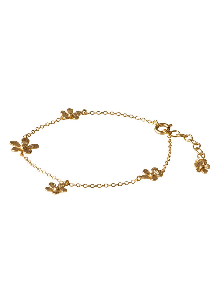 Pernille Corydon Wild Poppy bracelet gold plated