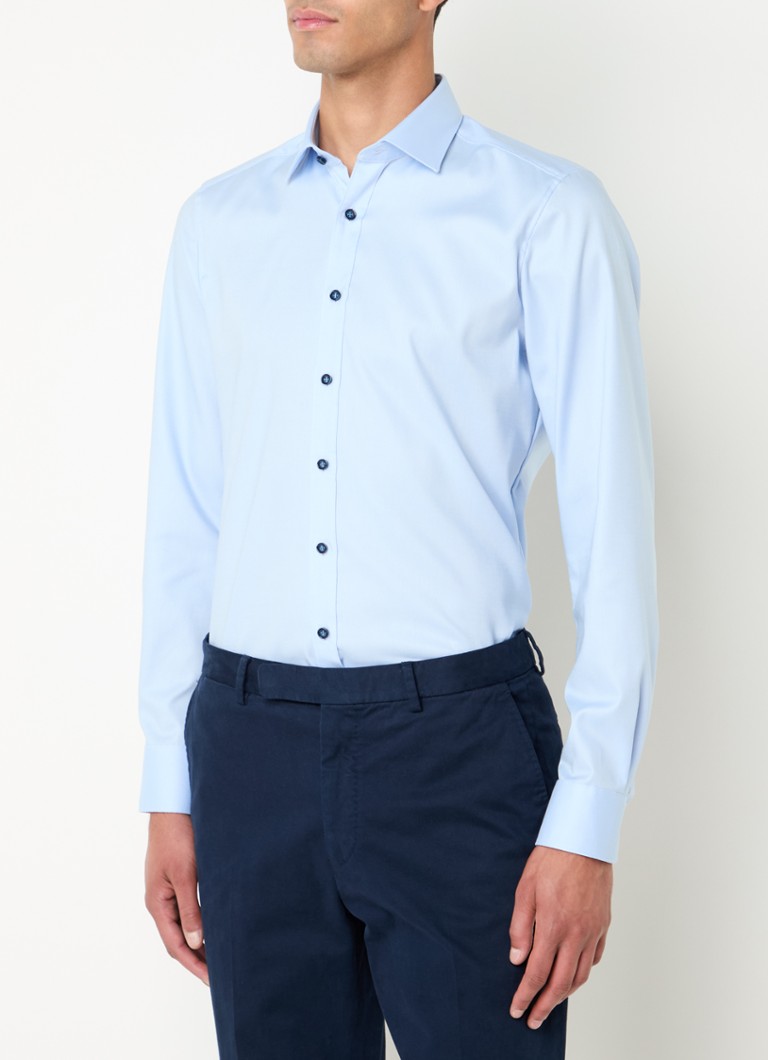 Košile Olymp Level Five slim fit s výstřihem do V