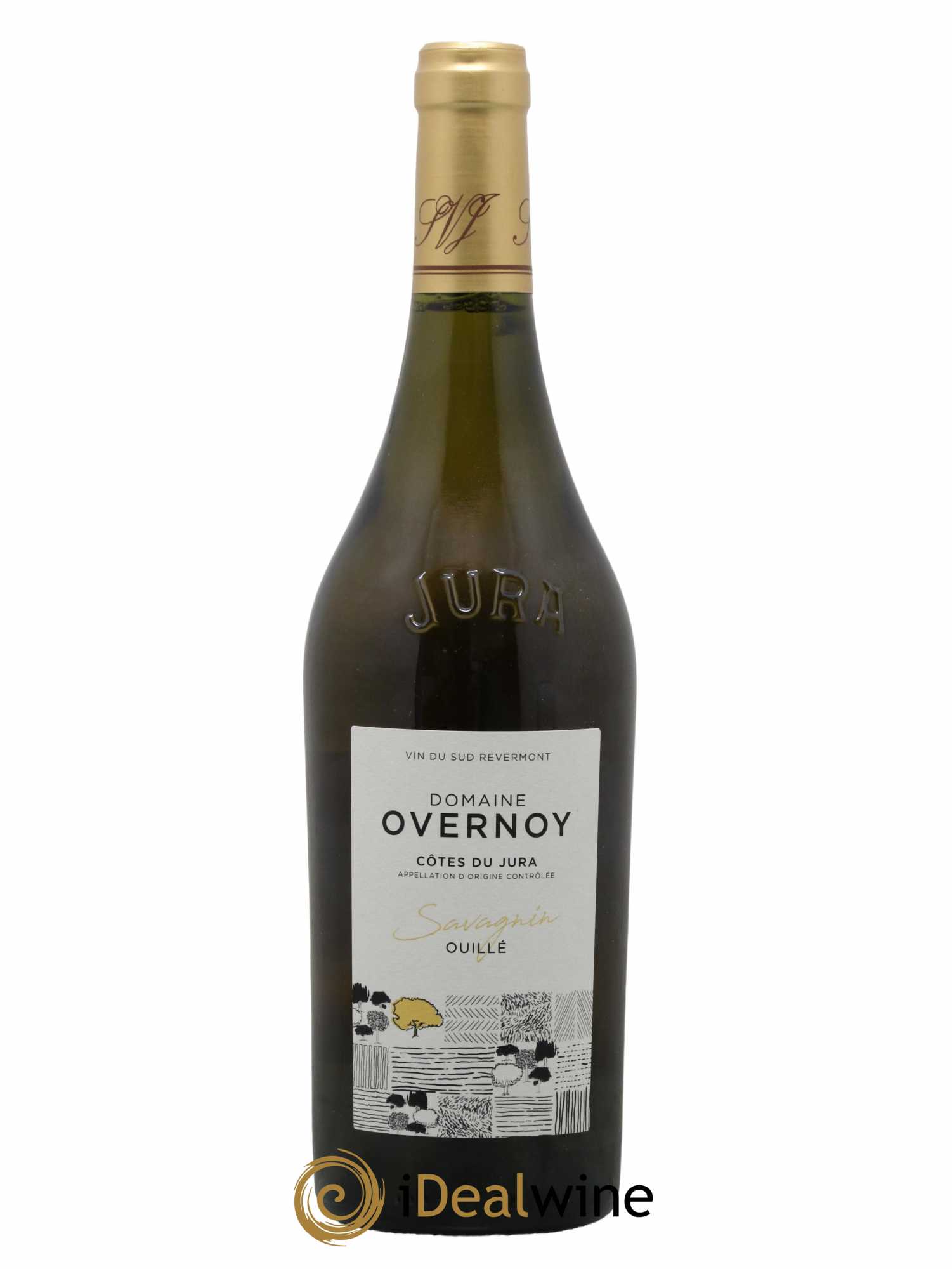 Côtes du Jura Savagnin Ouillé 3 ans Guillaume Overnoy  2016 - Lot de 1 Bouteille