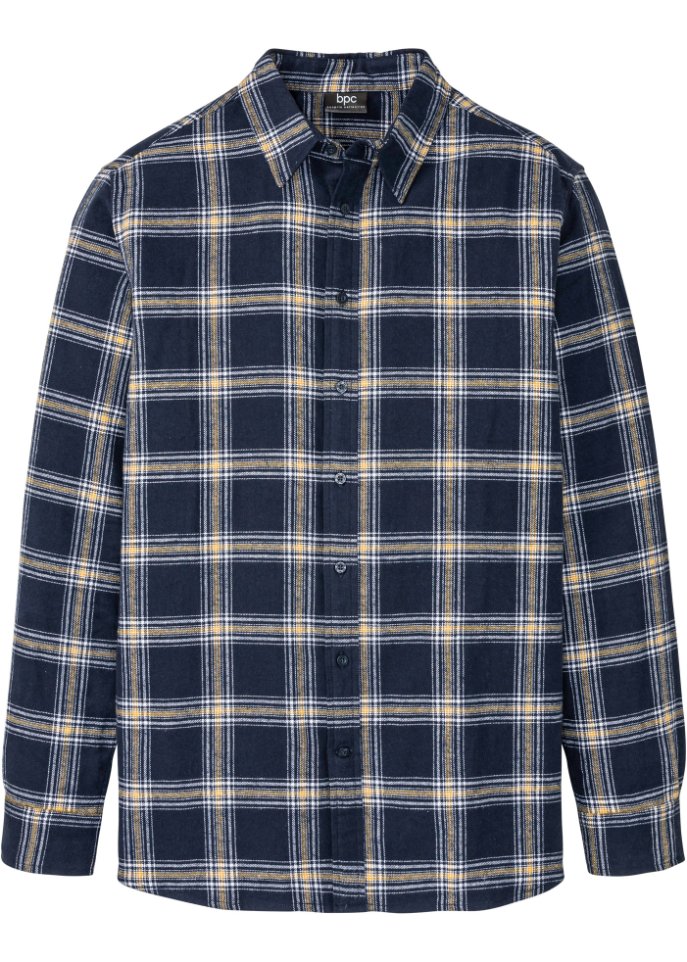 Flanell-Langarmhemd