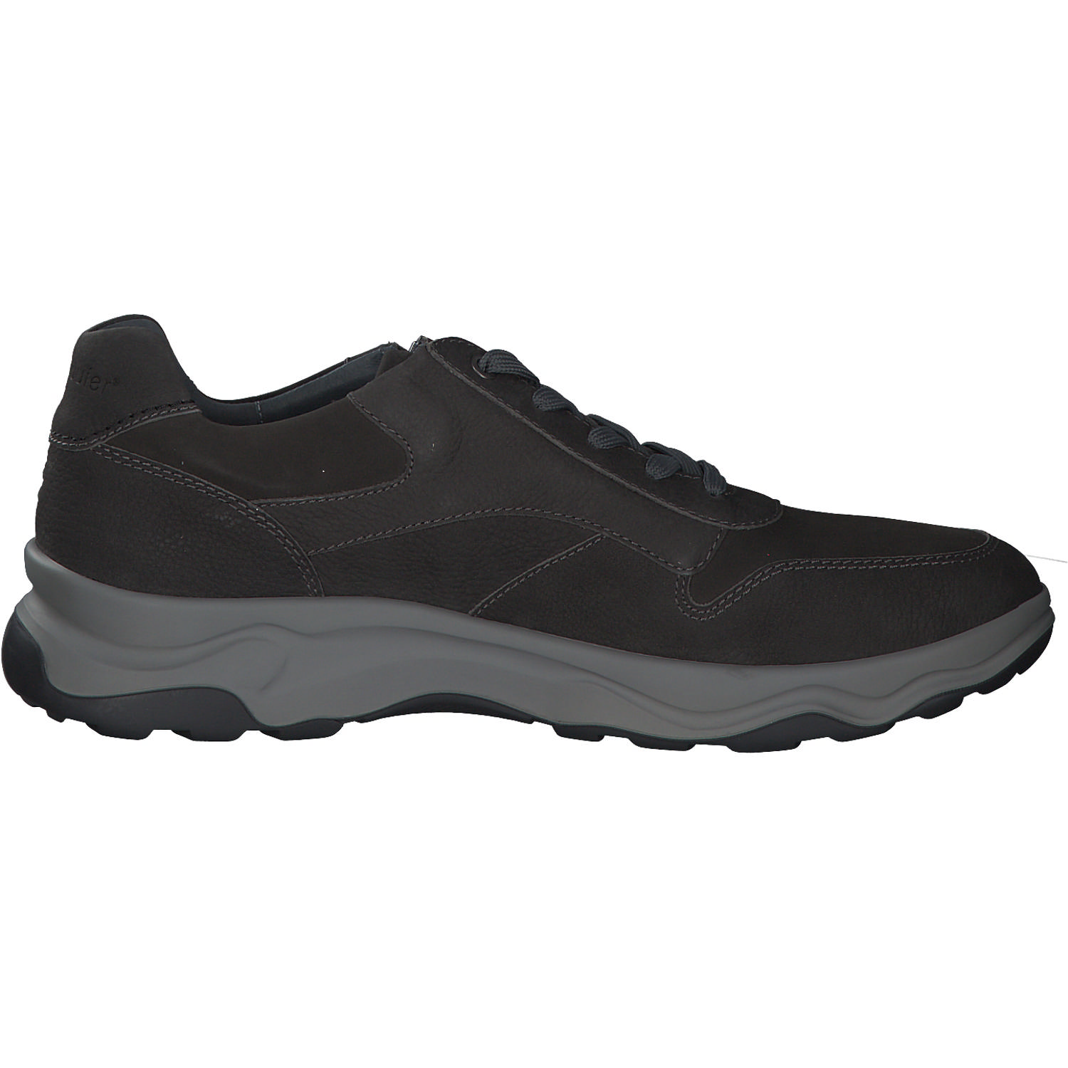 Waldläufer Max 718006, Sneakers Low, Herren, Carbon Schwarz