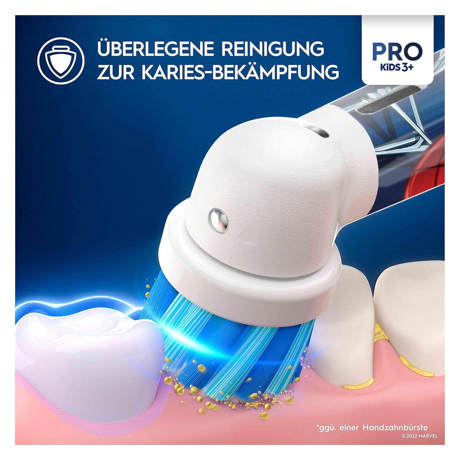 Braun Elektrische Zahnbürste Pro Kids Spiderman
