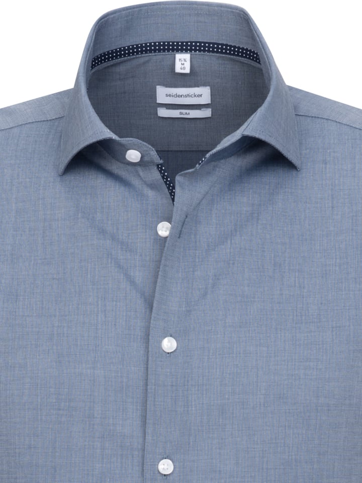 Seidensticker Hemd - Slim fit - in Dunkelblau günstig kaufen