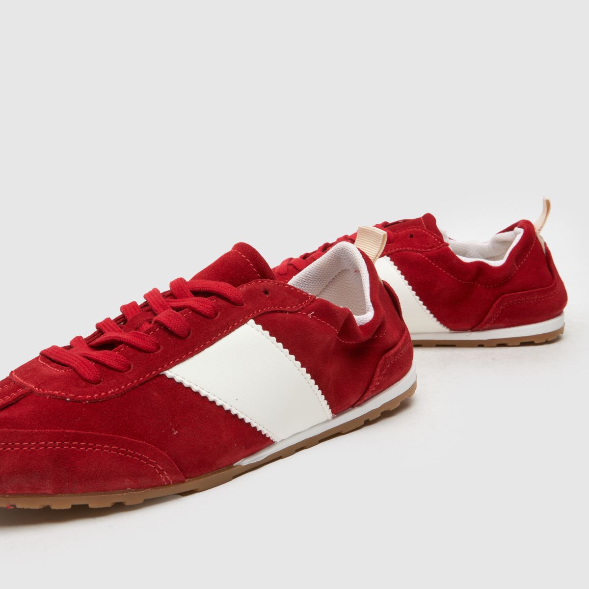 Schuh Meredith vékony talpú piros sportcipő