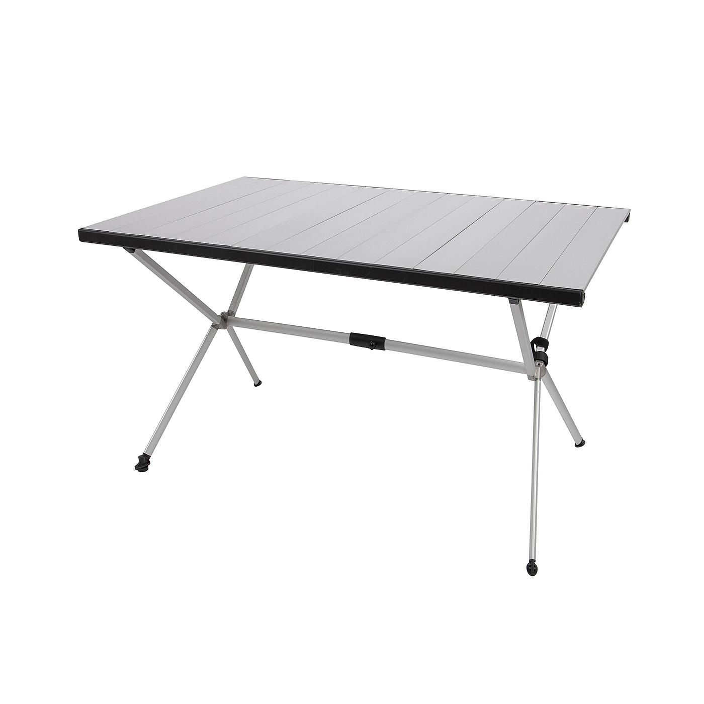 Bo-Camp Lamel 121 x 80 Kreuzfuß Tisch