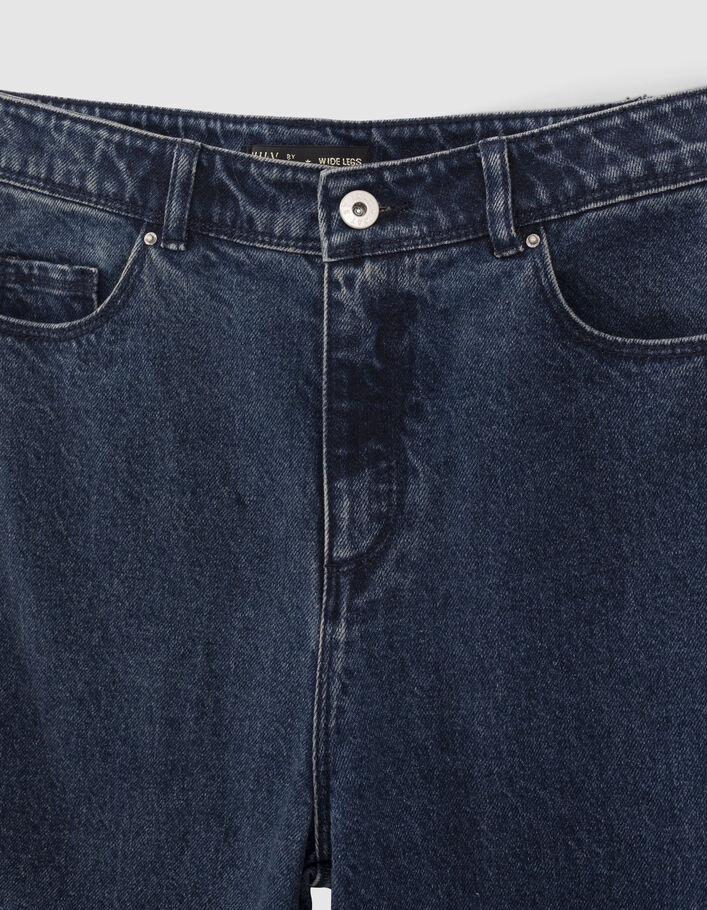 Jean WIDE LEG bleu fille
