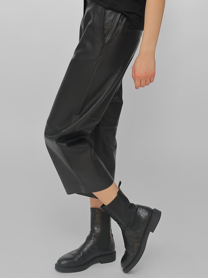 JCC Lederhose 31023629 in schwarz günstig kaufen