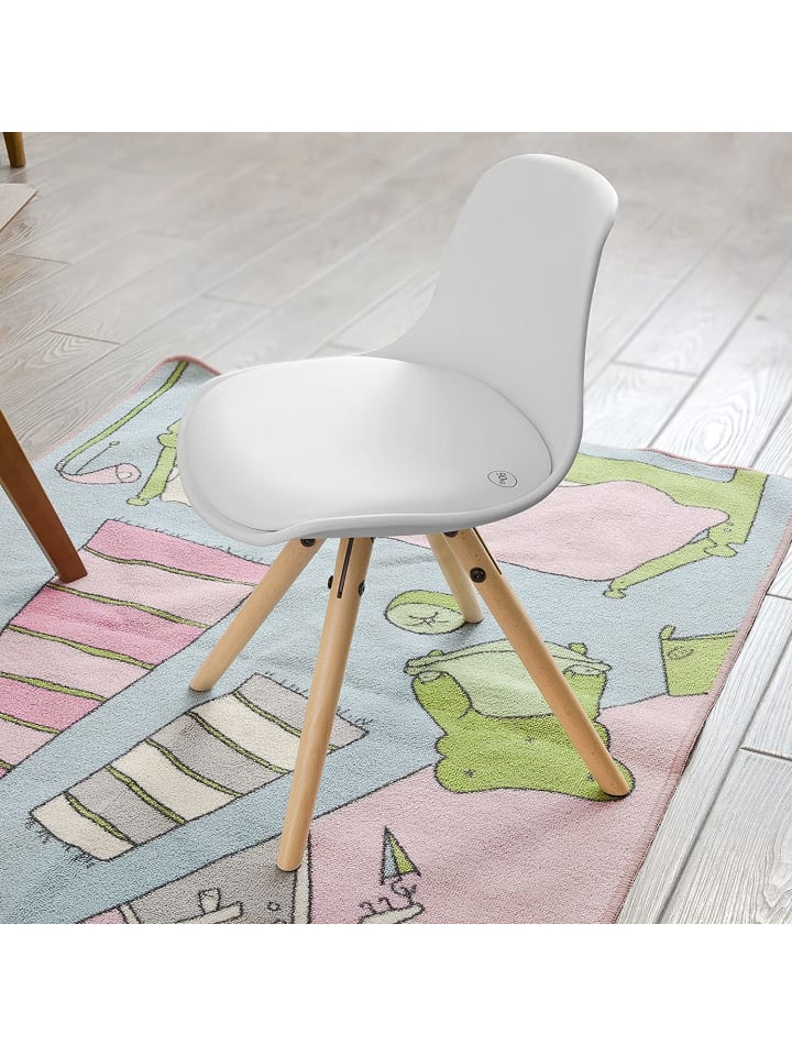 SoBuy Kinderstuhl in Weiß - (B)37 x (H)56 x (T)34cm günstig kaufen onesize