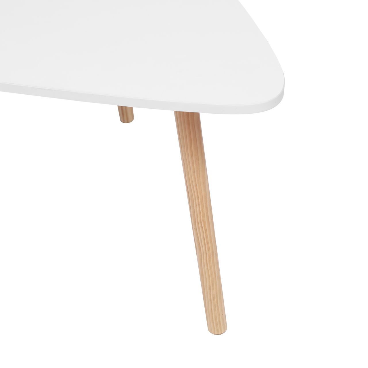 Happy Home Happy Home Couchtisch aus Holz HWT47-WEI weiß