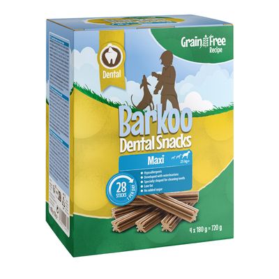 Sparpaket Barkoo Dental Snacks - GETREIDEFREIE Rezeptur