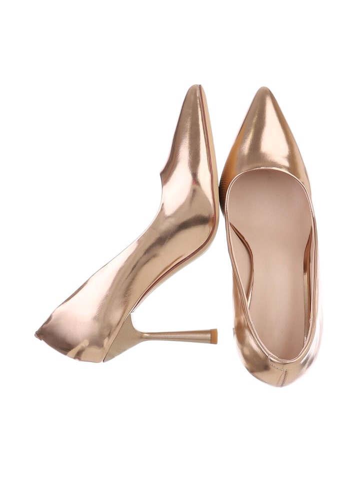 Ital-Design Pump in Gold günstig kaufen