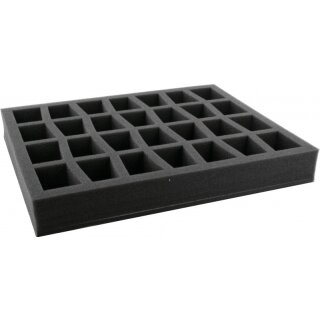 50 mm Full-Size mit 28 großen Fächern (Terminatoren) und Boden