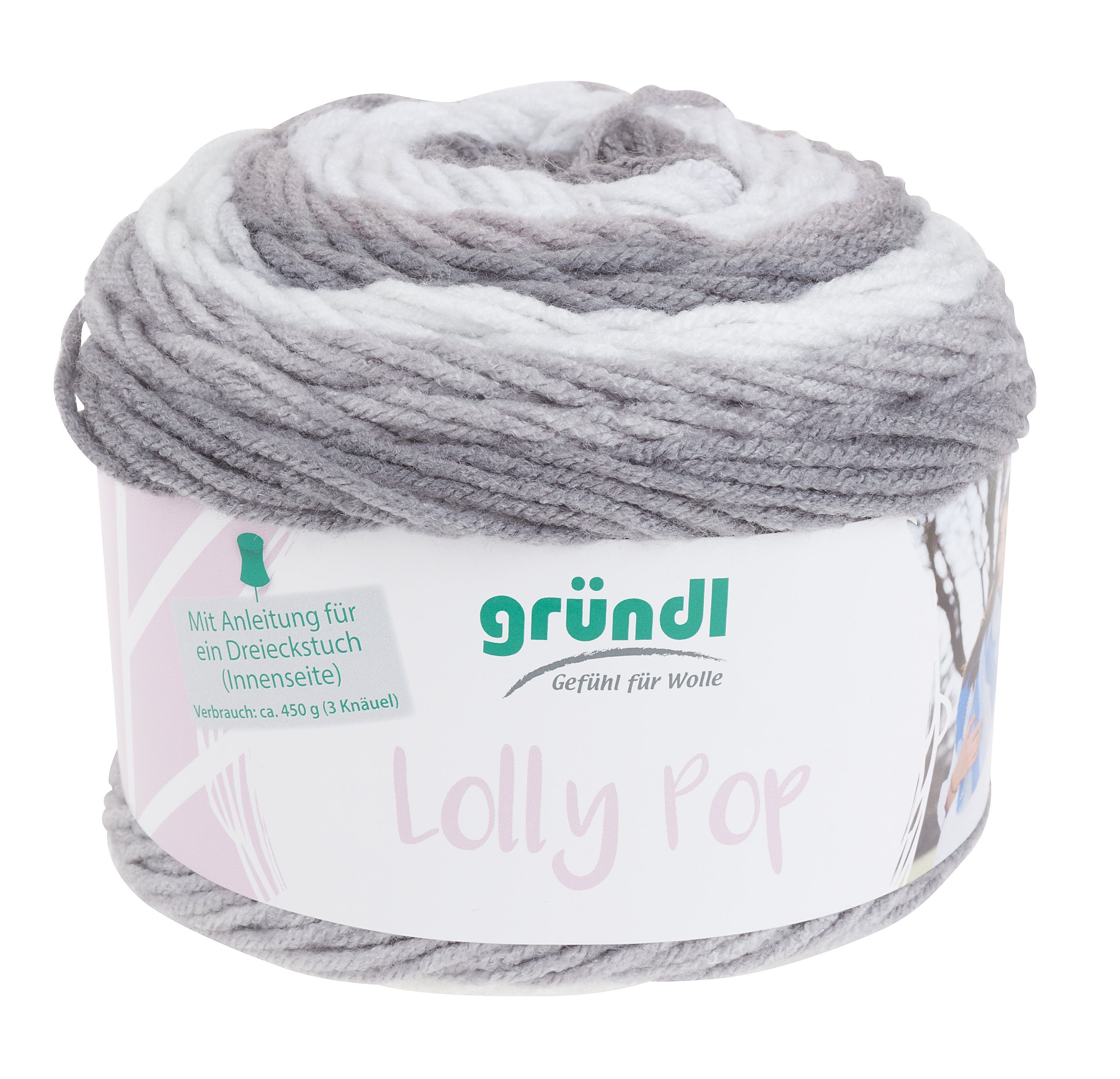 Gründl Wolle Lolly Pop Häkelwolle, 150 g