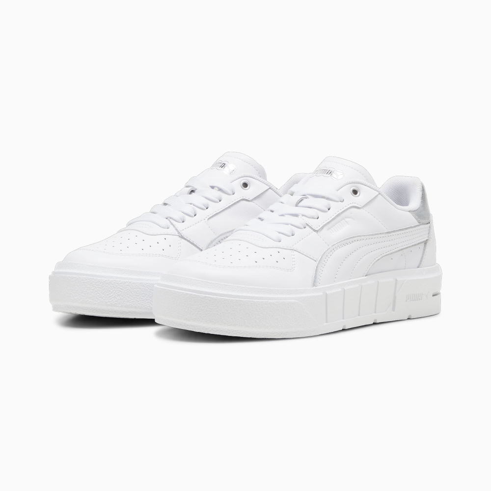 PUMA Cali Court Metallic 393768_02 / weiss