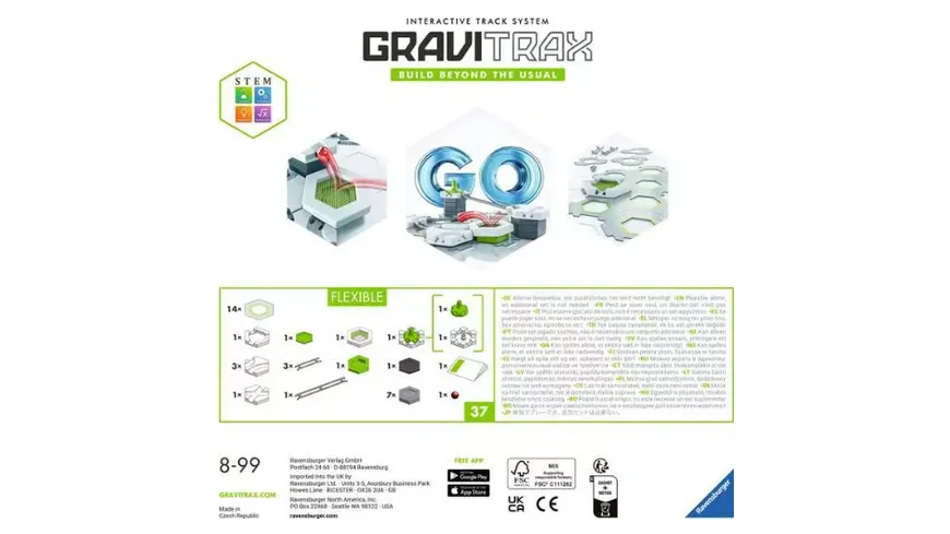 Ravensburger Beschäftigung - GraviTrax GO Flexible