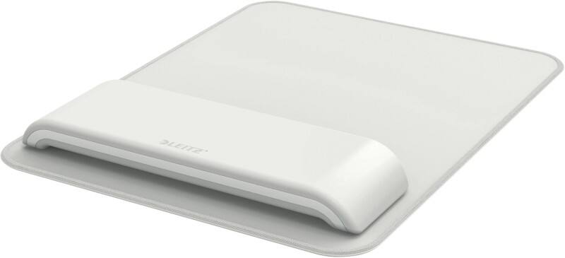 Leitz Ergo Mauspad mit höhenverstellbarer Handgelenkauflage für Standardmaus 6517 Hellgrau