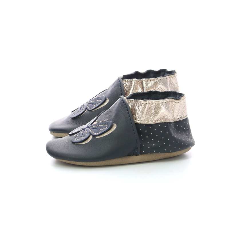 Chaussons cuir tannage vegetal Fly In The Wind