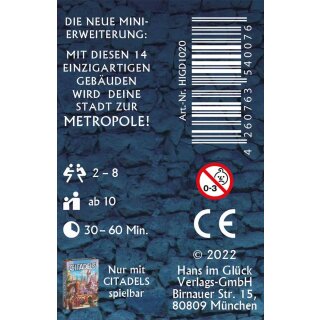 Citadels - Metropole (Mini-Erweiterung) (DE)