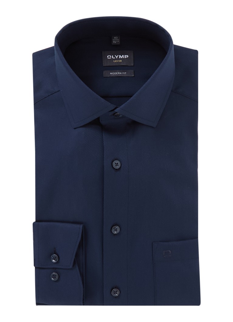 Olymp Luxor modern fit shirt with chest pocket