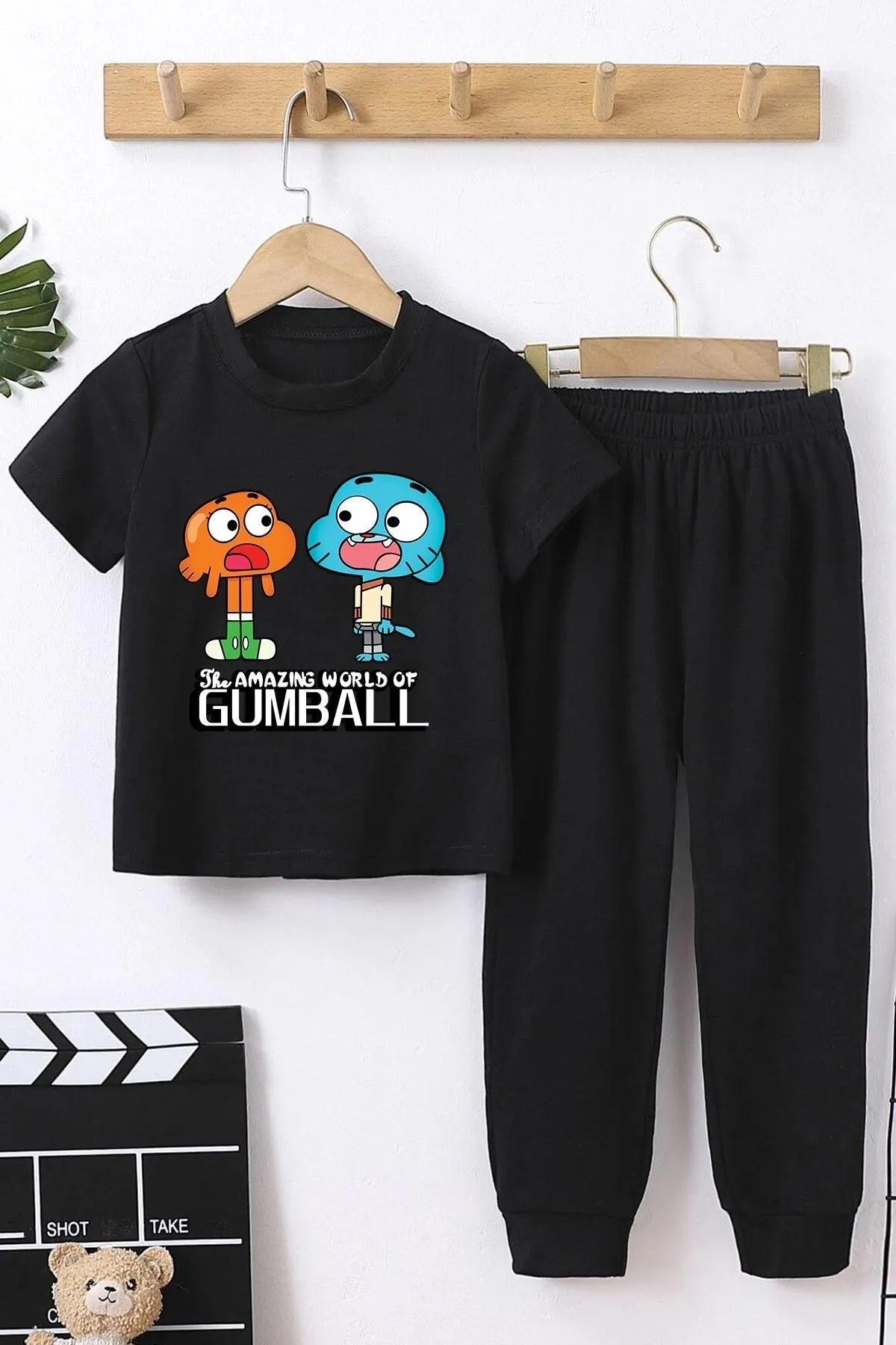uyguntarz  Gumball-Trainingsanzug-Set für Kinder